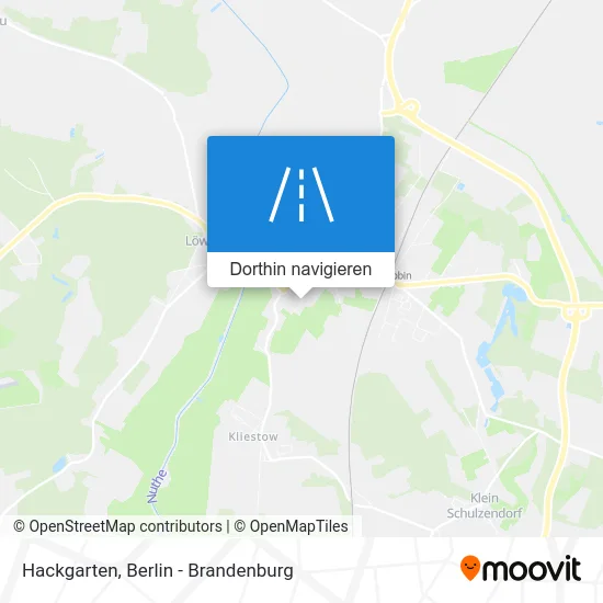 Hackgarten Karte