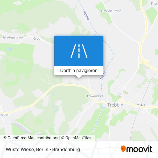 Wüste Wiese Karte