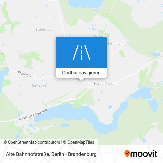 Alte Bahnhofstraße Karte