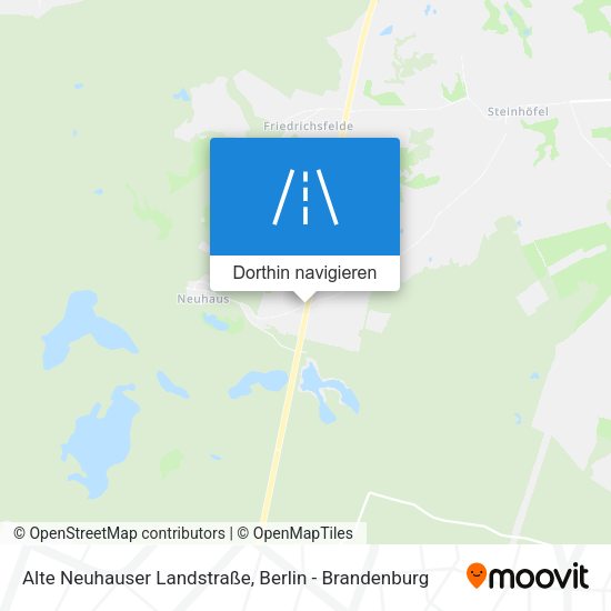 Alte Neuhauser Landstraße Karte