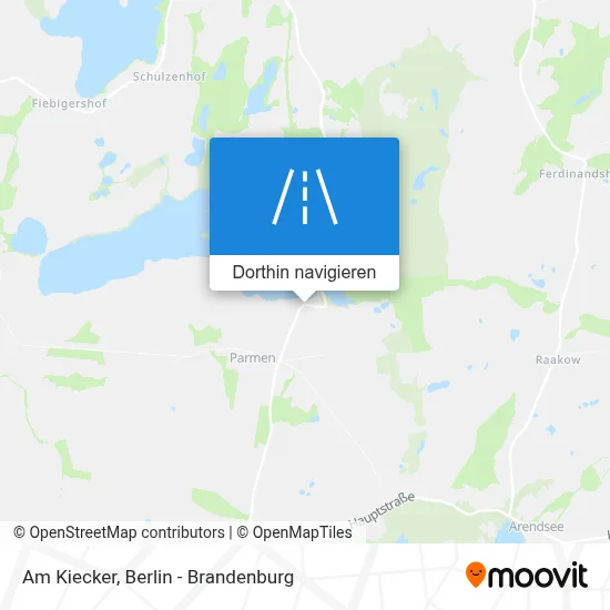 Am Kiecker Karte
