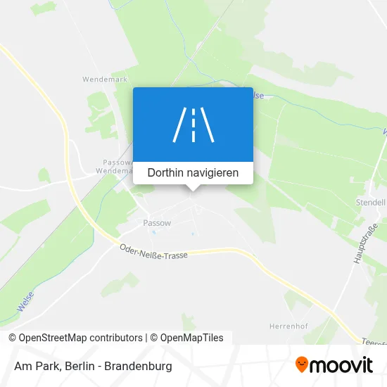 Am Park Karte