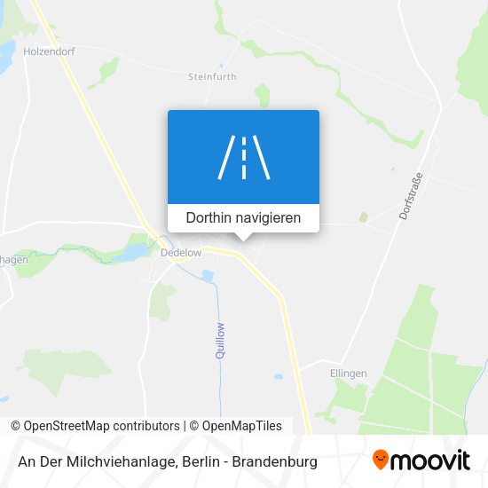 An Der Milchviehanlage Karte