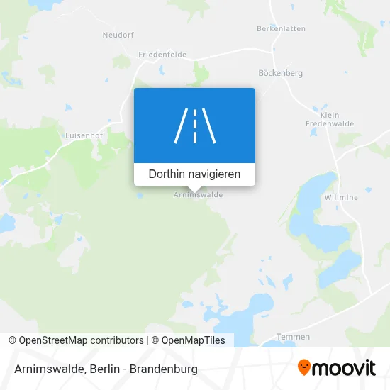 Arnimswalde Karte