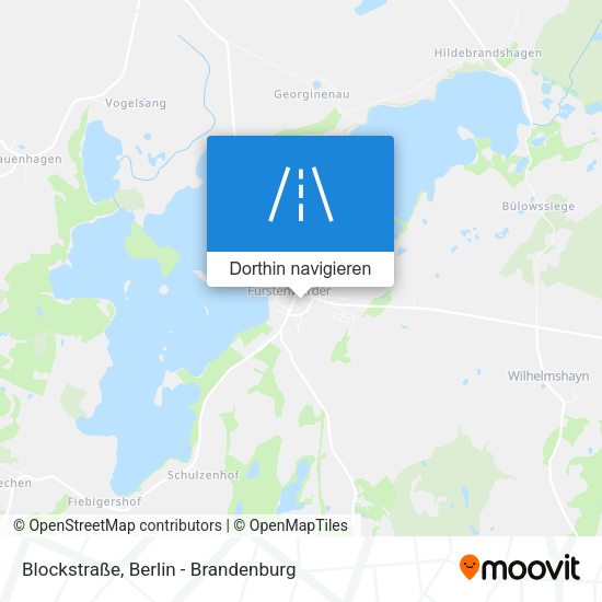Blockstraße Karte