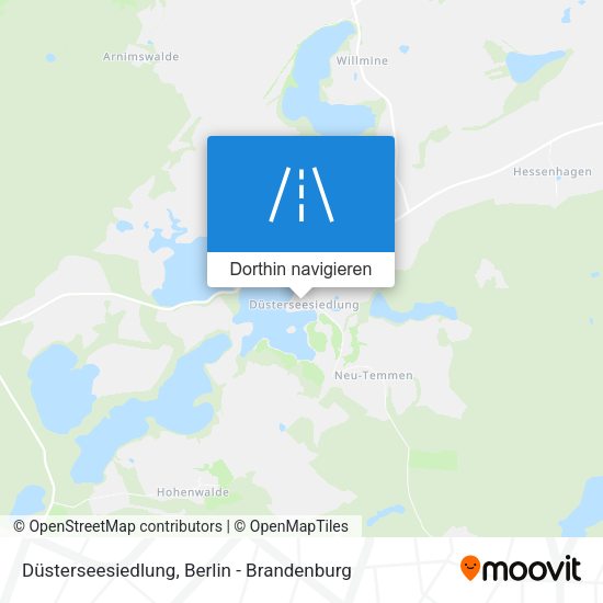 Düsterseesiedlung Karte