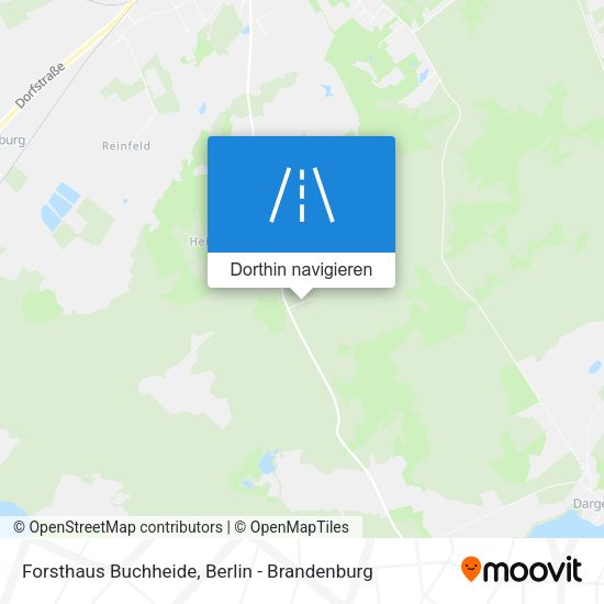 Forsthaus Buchheide Karte