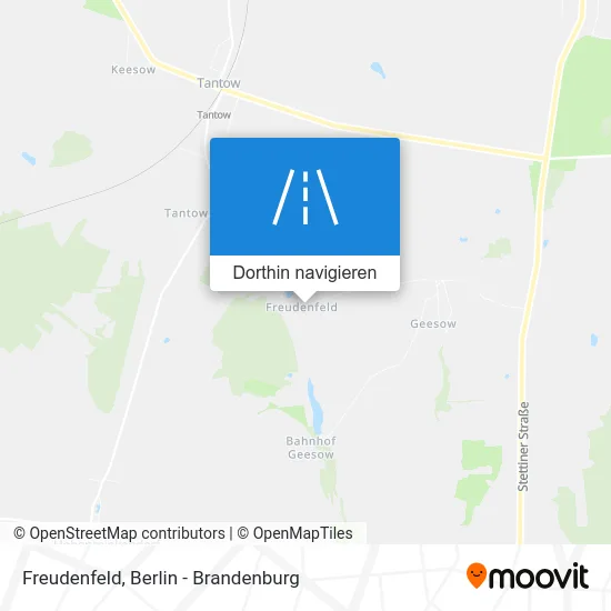 Freudenfeld Karte