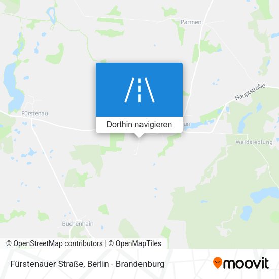 Fürstenauer Straße Karte