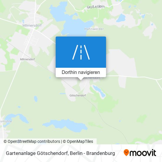 Gartenanlage Götschendorf Karte