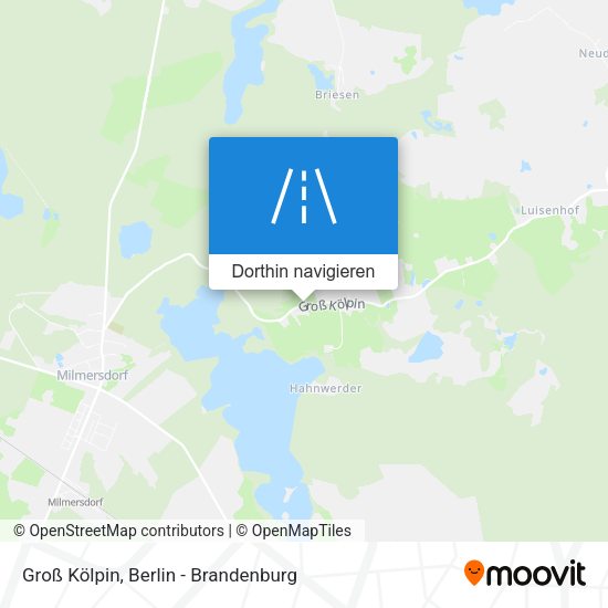 Groß Kölpin Karte