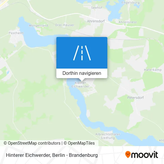 Hinterer Eichwerder Karte