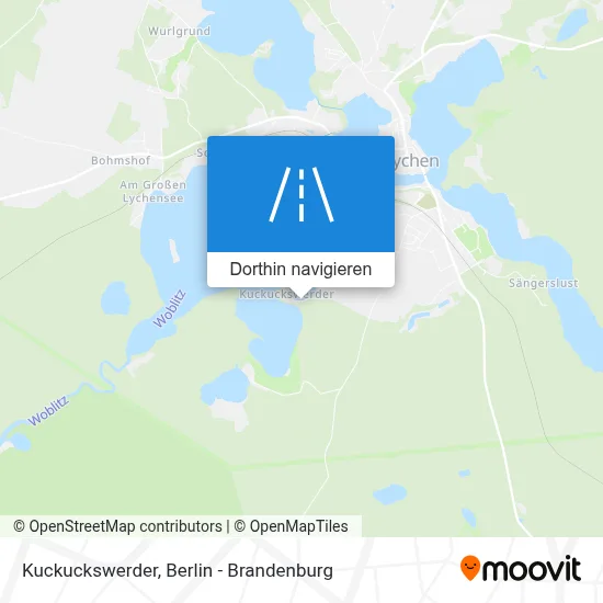 Kuckuckswerder Karte