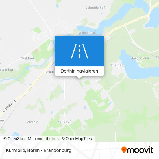 Kurmeile Karte