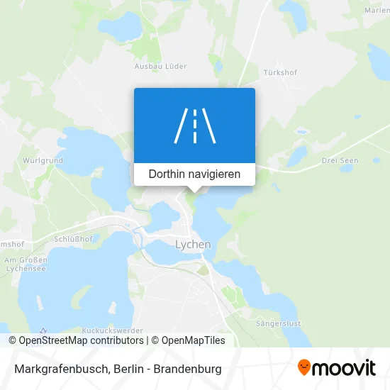 Markgrafenbusch Karte