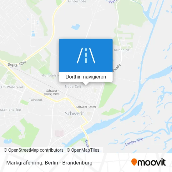 Markgrafenring Karte