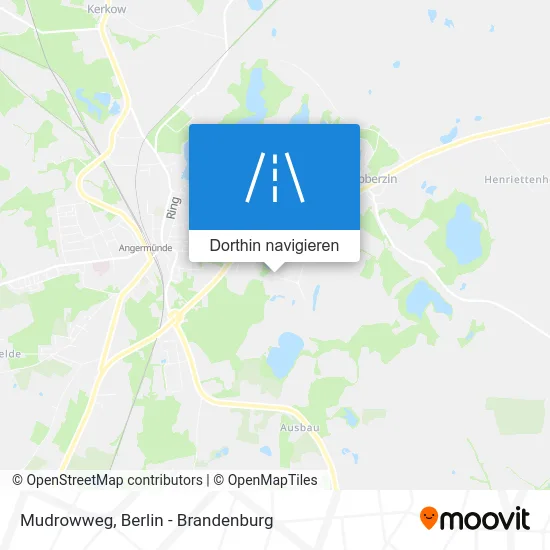 Mudrowweg Karte