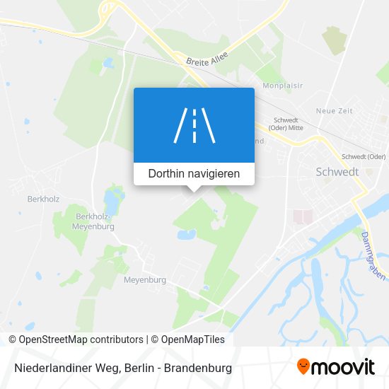 Niederlandiner Weg Karte