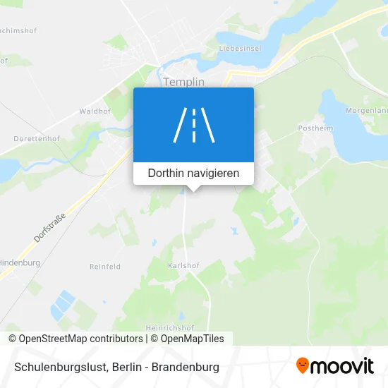 Schulenburgslust Karte