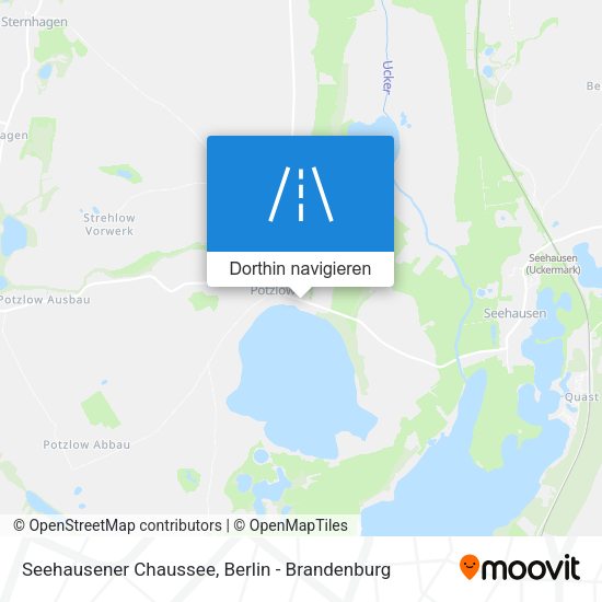 Seehausener Chaussee Karte