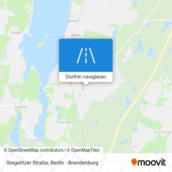 Stegelitzer Straße Karte