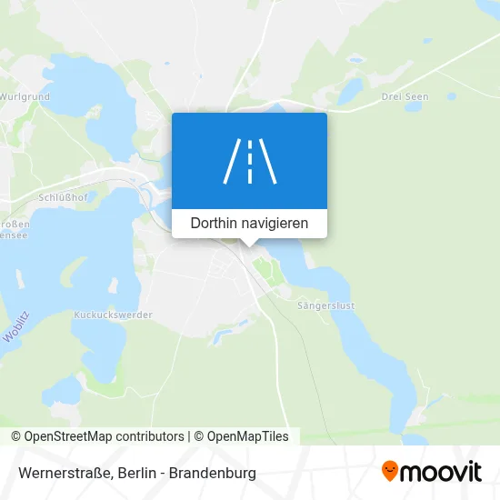 Wernerstraße Karte