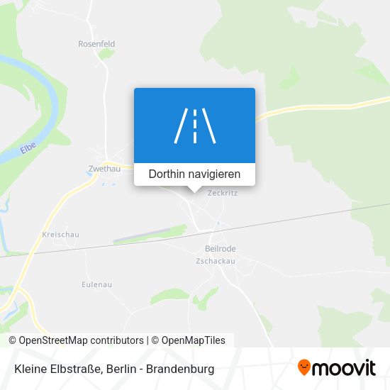 Kleine Elbstraße Karte
