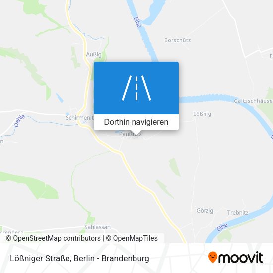 Lößniger Straße Karte