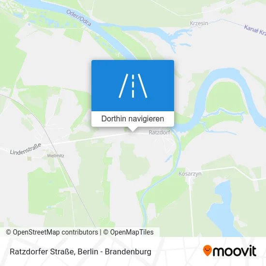 Ratzdorfer Straße Karte