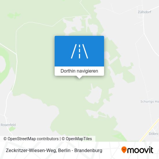 Zeckritzer-Wiesen-Weg Karte
