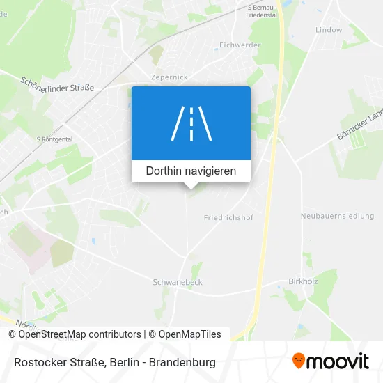 Rostocker Straße Karte