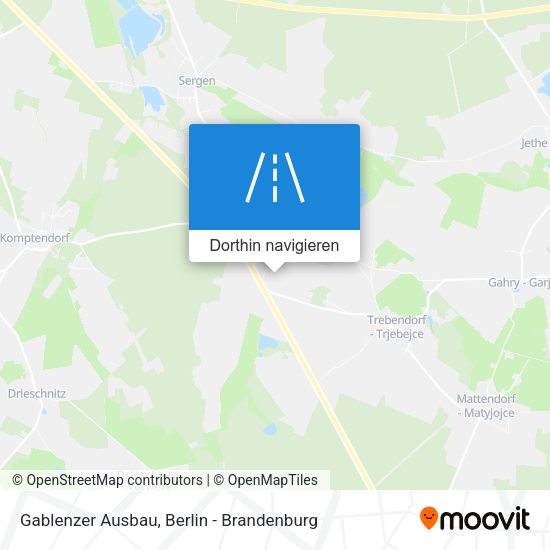 Gablenzer Ausbau Karte