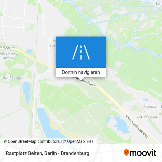 Rastplatz Belten Karte