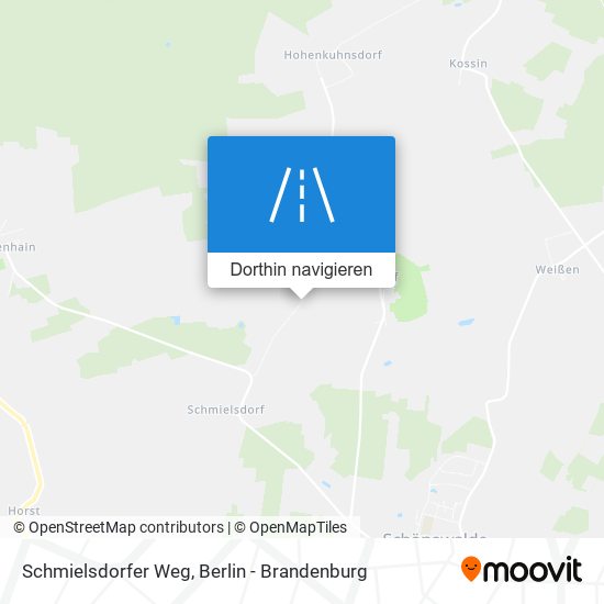 Schmielsdorfer Weg Karte