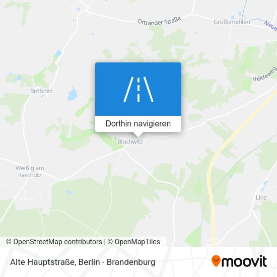 Alte Hauptstraße Karte