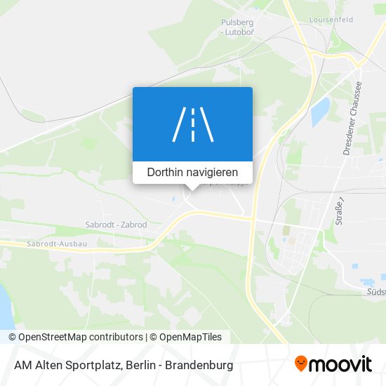 AM Alten Sportplatz Karte