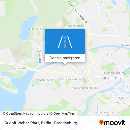 Rudolf-Weber-Platz Karte