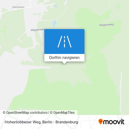 Hohenlobbeser Weg Karte
