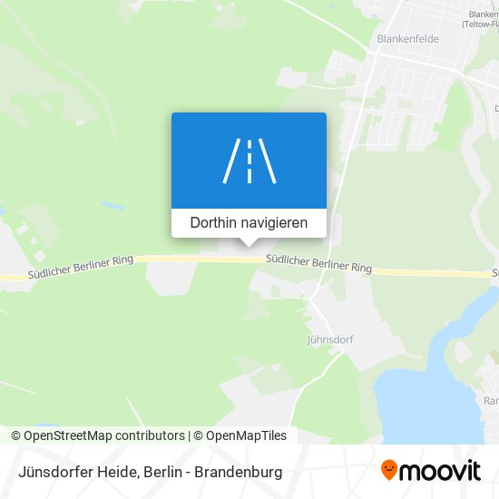 Jünsdorfer Heide Karte