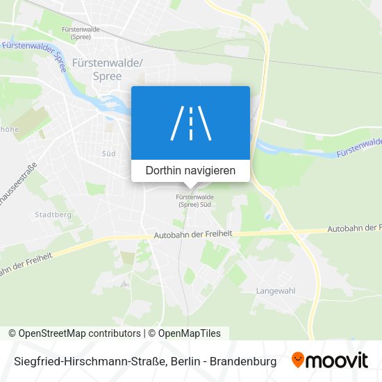 Siegfried-Hirschmann-Straße Karte