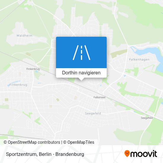 Sportzentrum Karte