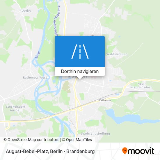 August-Bebel-Platz Karte