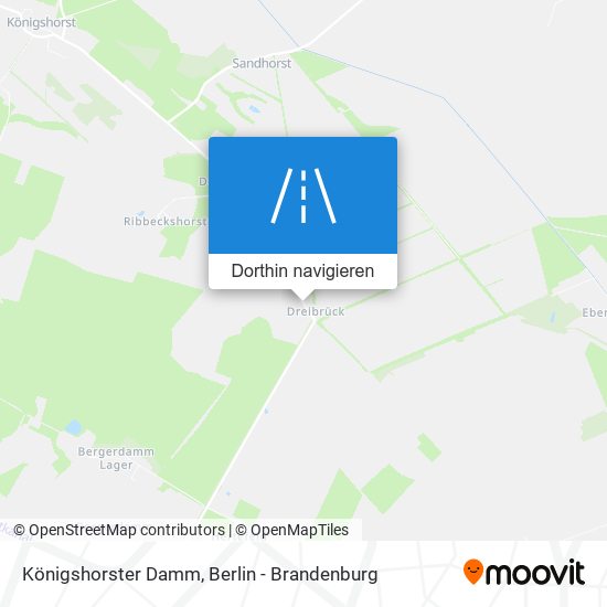 Königshorster Damm Karte