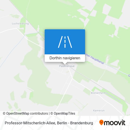 Professor-Mitscherlich-Allee Karte