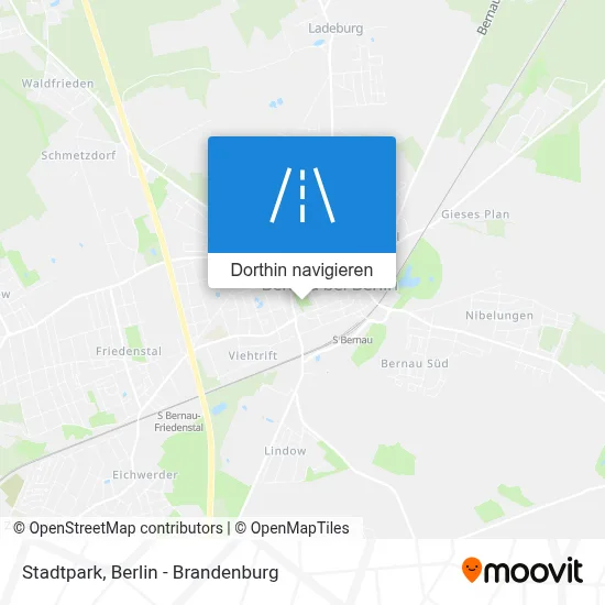 Stadtpark Karte