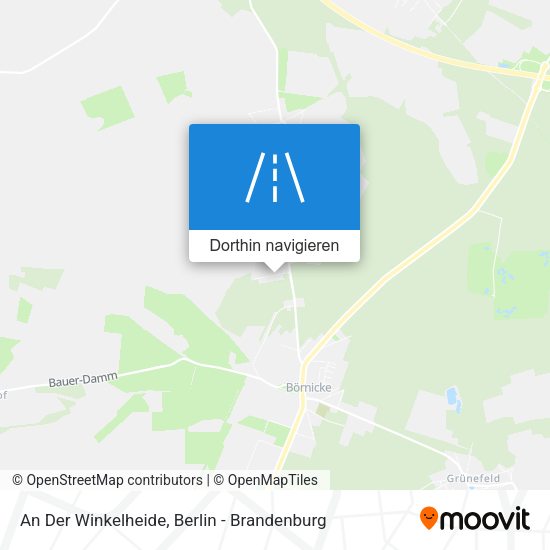 An Der Winkelheide Karte