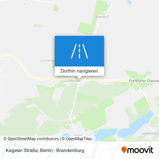 Kageler Straße Karte