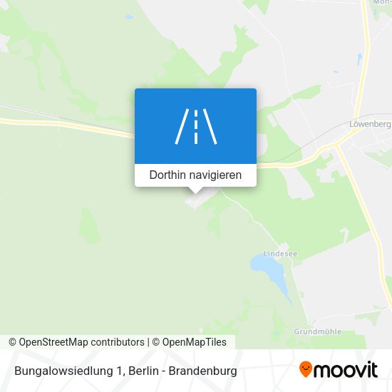 Bungalowsiedlung 1 Karte