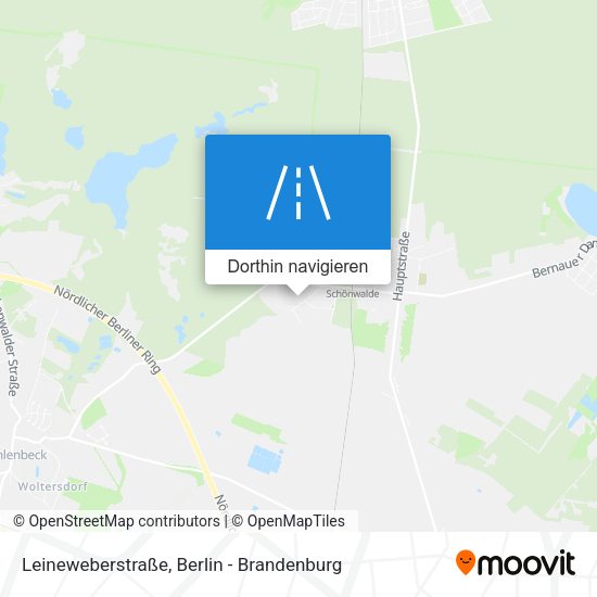 Leineweberstraße Karte