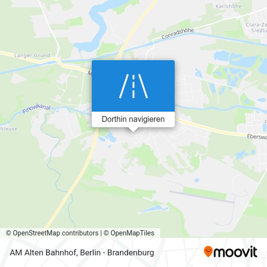 AM Alten Bahnhof Karte